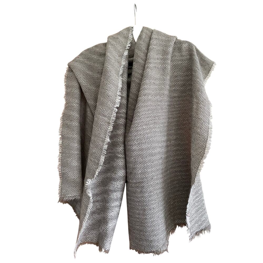 Banana Republic Grey Oversized Scarf